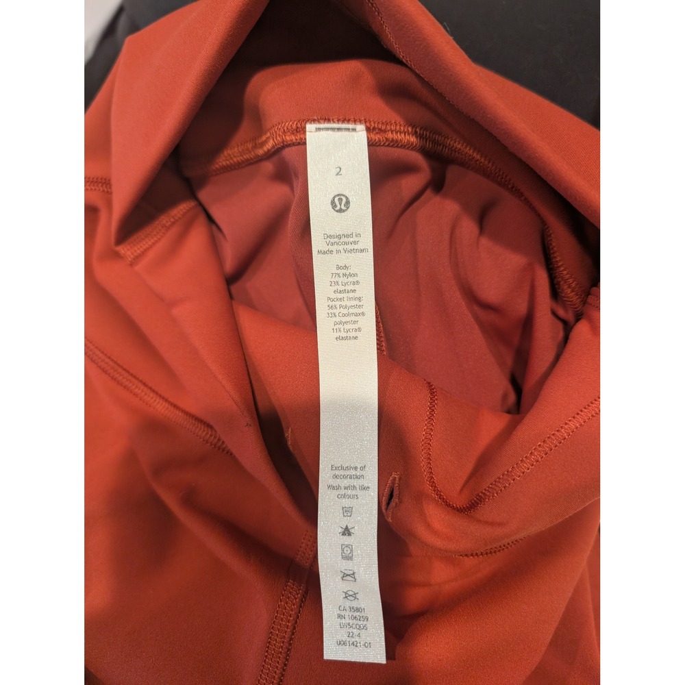 Lululemon Wunder‎ Train High-Rise Tight 25" Size 2 NWT A1 - Picture 3 of 4
